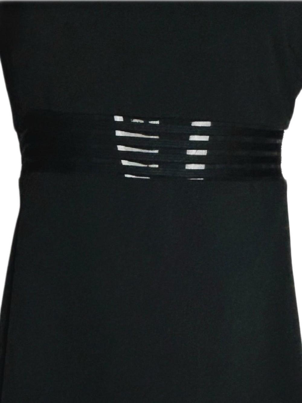 Lulu's Black Sheer Sleeve Dress NWOT - Picture 8 of 9